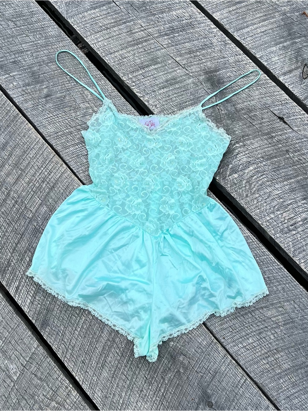Vintage 80s Romper Lingerie